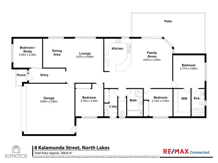 Floorplan of Homely house listing, 8 Kalamunda Street, North Lakes QLD 4509