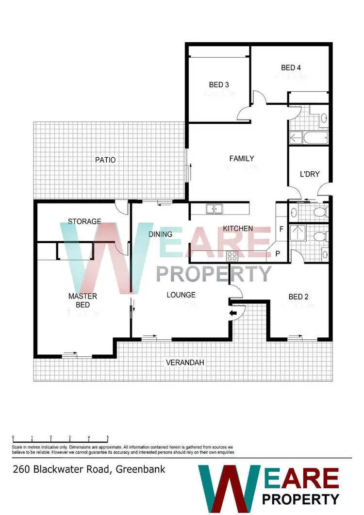 Floorplan of Homely house listing, 260 Backwater rd, Greenbank QLD 4124