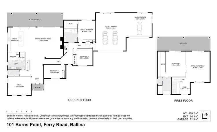 Floorplan of Homely house listing, 101 Burns Point Ferry Road, Ballina NSW 2478