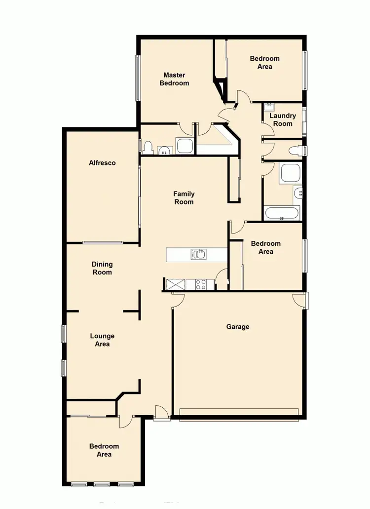 Floorplan of Homely house listing, z3 Grange Street, Redbank Plains QLD 4301