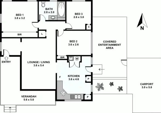 Floorplan of Homely house listing, 31 Castor Road, Wavell Heights QLD 4012