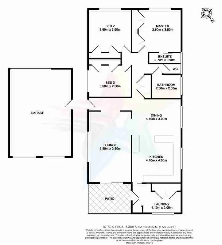 Floorplan of Homely house listing, 10 Coorabin Crescent, Toormina NSW 2452