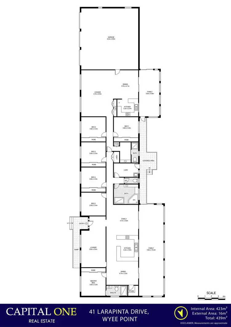 Floorplan of Homely rural property listing, 41 Larapinta Drive, Wyee Point NSW 2259