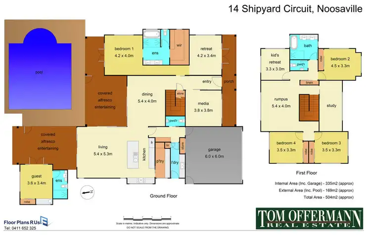 Floorplan of Homely house listing, 14 Shipyard Circuit, Noosa Waters QLD 4566
