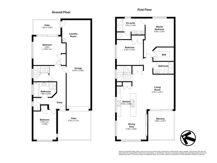 Floorplan of Homely house listing, 20 Rosella Crescent, Springfield Lakes QLD 4300