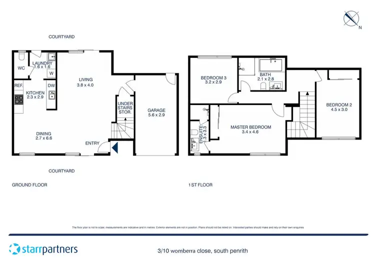 Floorplan of Homely house listing, 3/10 Womberra Place, South Penrith NSW 2750