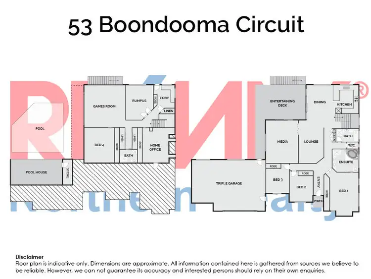 Floorplan of Homely house listing, 53 Boondooma Circuit, Albany Creek QLD 4035