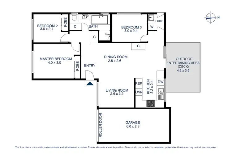 Floorplan of Homely villa listing, 14/17 Sinclair Avenue, Blacktown NSW 2148