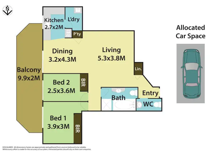 Floorplan of Homely unit listing, 23/28-30 Fourth Avenue, Blacktown NSW 2148