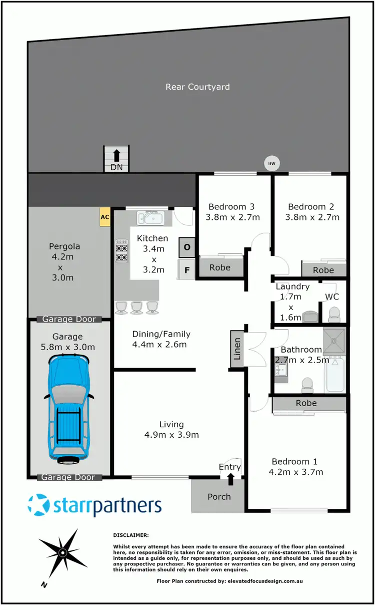 Floorplan of Homely house listing, 6/30 Northmead Ave, Northmead NSW 2152