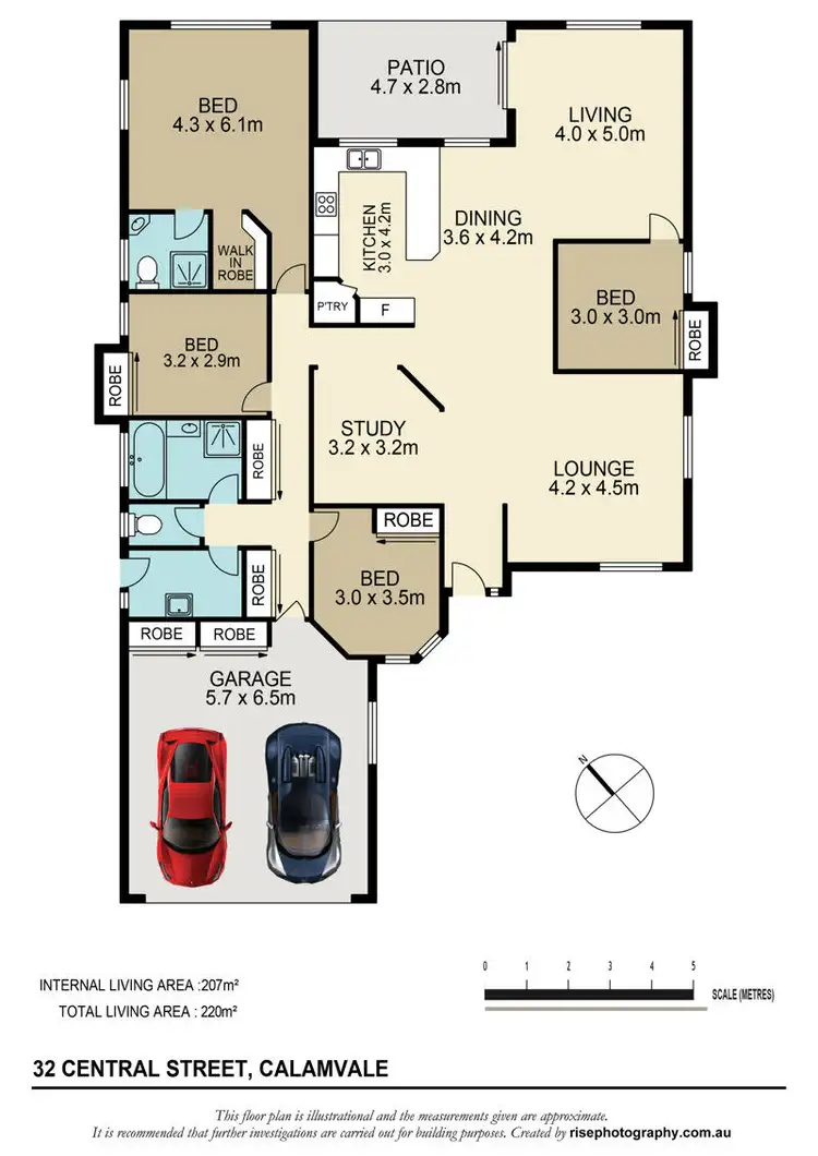 Floorplan of Homely house listing, 32 Central Street, Calamvale QLD 4116