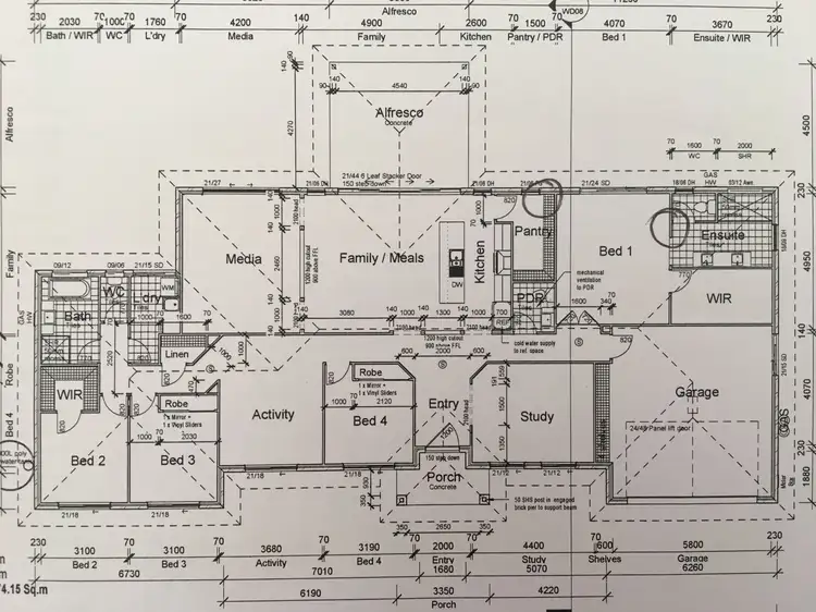 Floorplan of Homely house listing, 40 White Gums Road, Hatton Vale QLD 4341