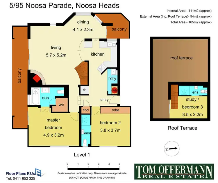 Floorplan of Homely unit listing, 5/95 Noosa Parade, Noosa Heads QLD 4567