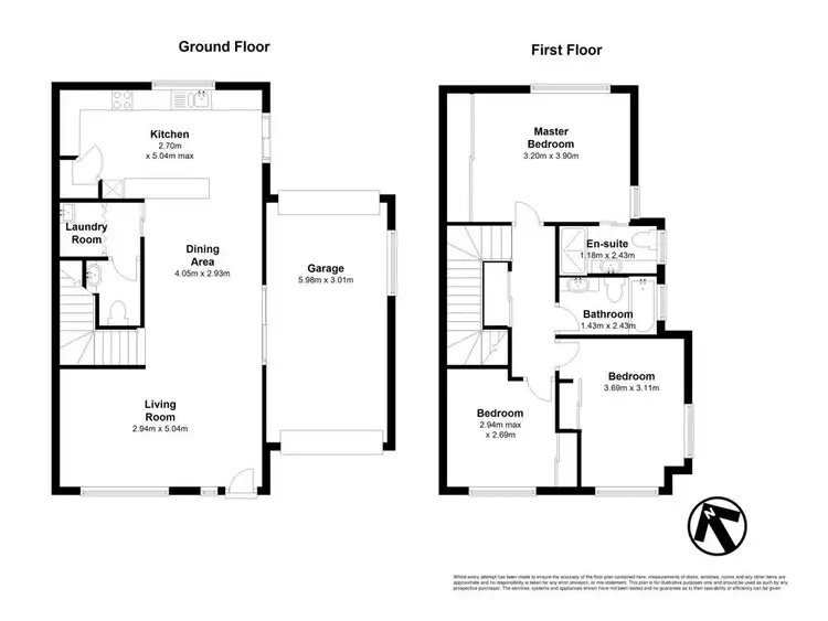 Floorplan of Homely townhouse listing, 35/43-55 Brisbane Crescent, Deception Bay QLD 4508