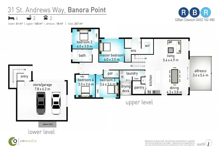 Floorplan of Homely house listing, 31 St Andrews Way, Banora Point NSW 2486