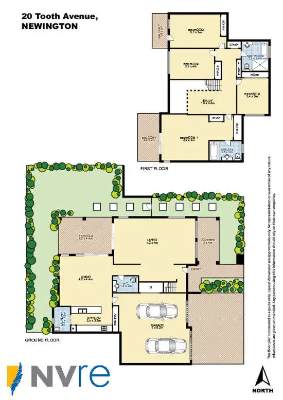 Floorplan of Homely house listing, 20 Tooth Avenue, Newington NSW 2127