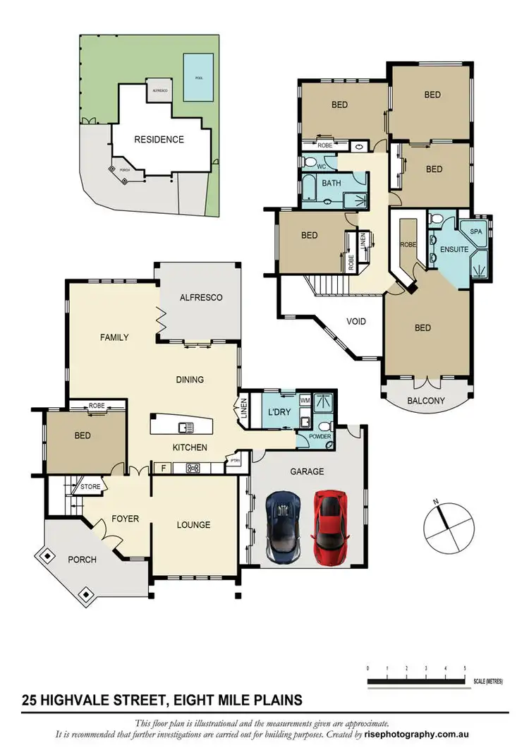 Floorplan of Homely house listing, 25 Highvale Street, Eight Mile Plains QLD 4113
