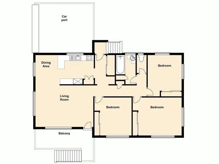 Floorplan of Homely house listing, 3 Mckeering Street, Bracken Ridge QLD 4017