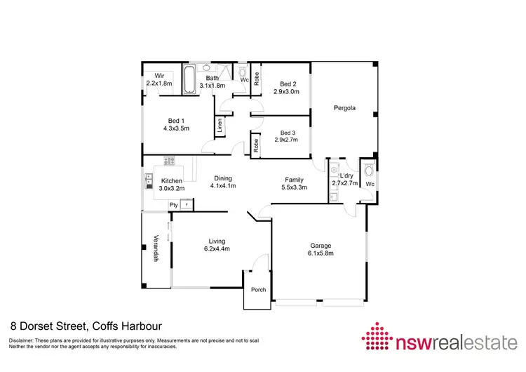 Floorplan of Homely house listing, 8 Dorset Street, Coffs Harbour NSW 2450