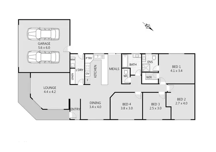 Floorplan of Homely house listing, 9 McDyer Street, Caloundra West QLD 4551