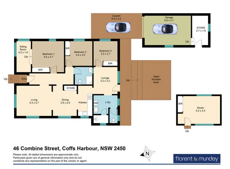 Floorplan of Homely house listing, 46 Combine Street, Coffs Harbour NSW 2450