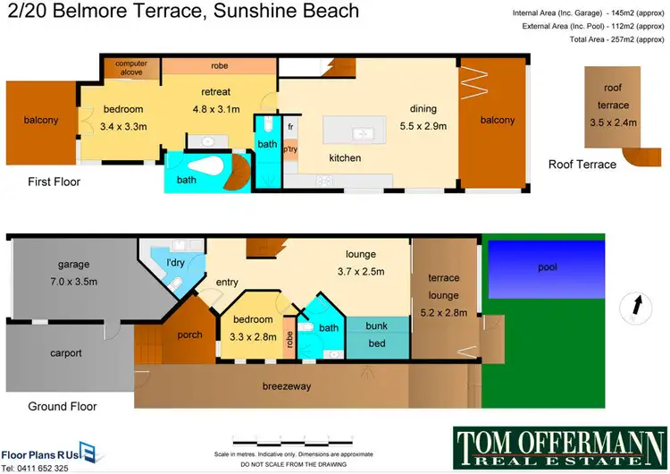 Floorplan of Homely unit listing, 2/20 Belmore Terrace, Sunshine Beach QLD 4567