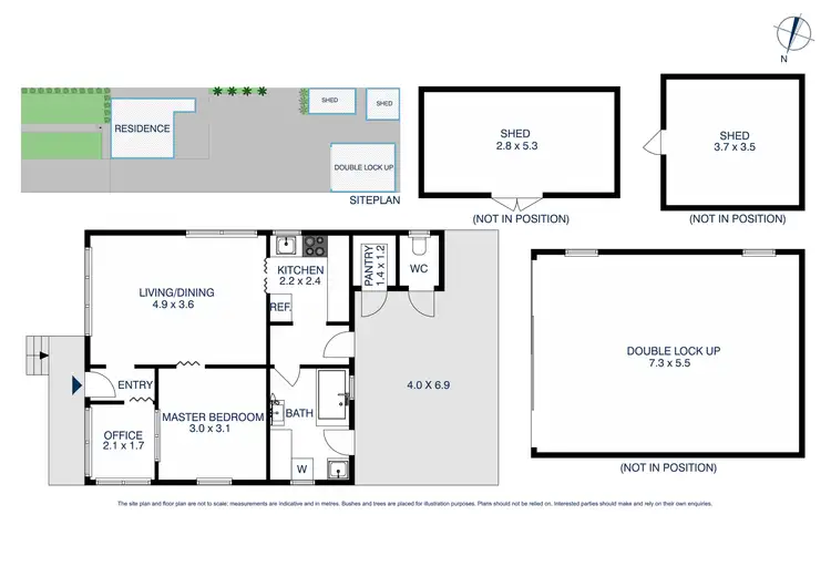 Floorplan of Homely house listing, 96 Ellam Drive, Seven Hills NSW 2147