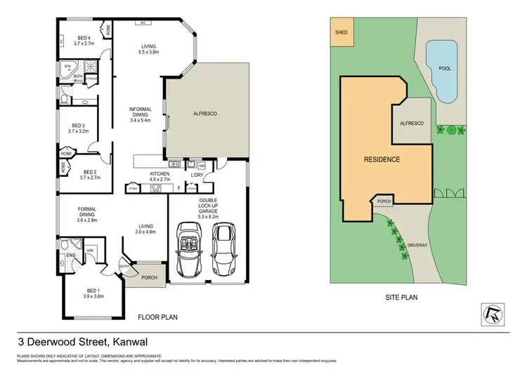 Floorplan of Homely house listing, 3 Deerwood Street, Kanwal NSW 2259