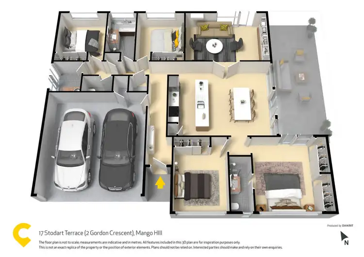 Floorplan of Homely house listing, 2 Gordon Crescent (17 Stodart Terrace), Mango Hill QLD 4509