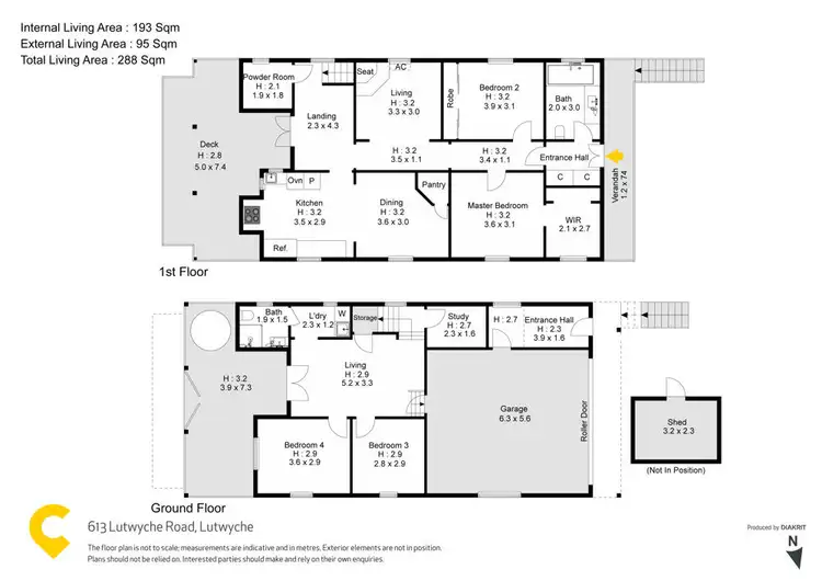 Floorplan of Homely house listing, 613 Lutwyche Road, Lutwyche QLD 4030