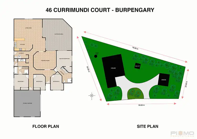 Floorplan of Homely house listing, 46 Currimundi Court, Burpengary QLD 4505