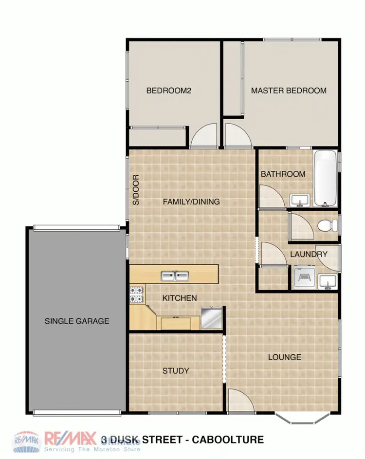 Floorplan of Homely house listing, 3 Dusk Street, Caboolture QLD 4510