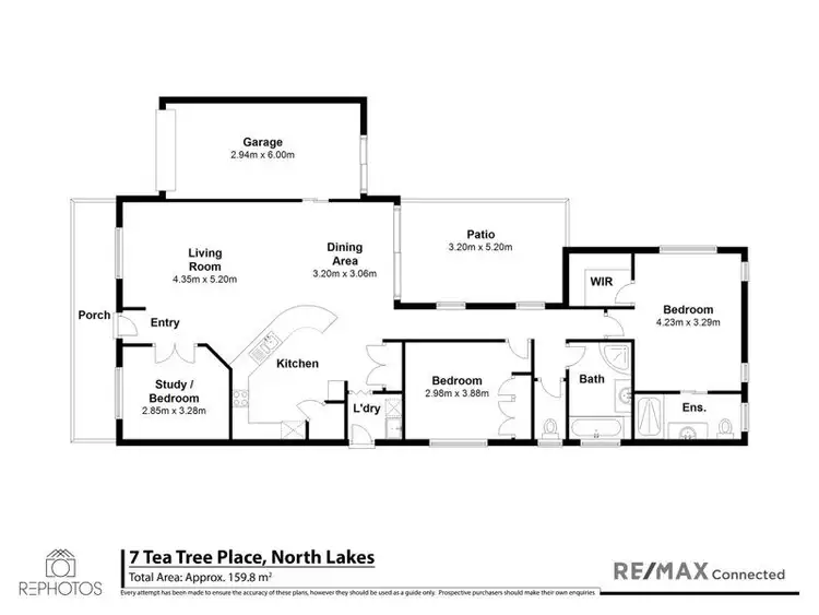 Floorplan of Homely house listing, 7 Tea Tree Place, North Lakes QLD 4509