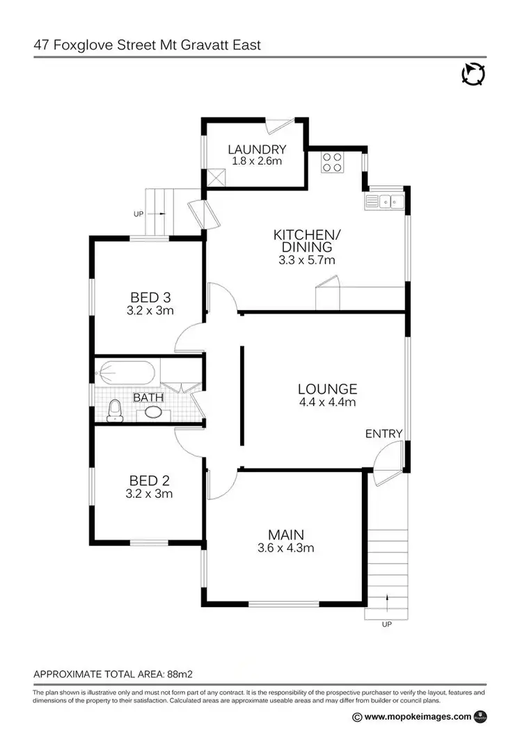 Floorplan of Homely house listing, 47 Foxglove Street, Mount Gravatt East QLD 4122