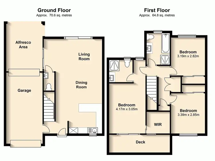 Floorplan of Homely townhouse listing, Z2/13-17 Caroline Street, Woody Point QLD 4019