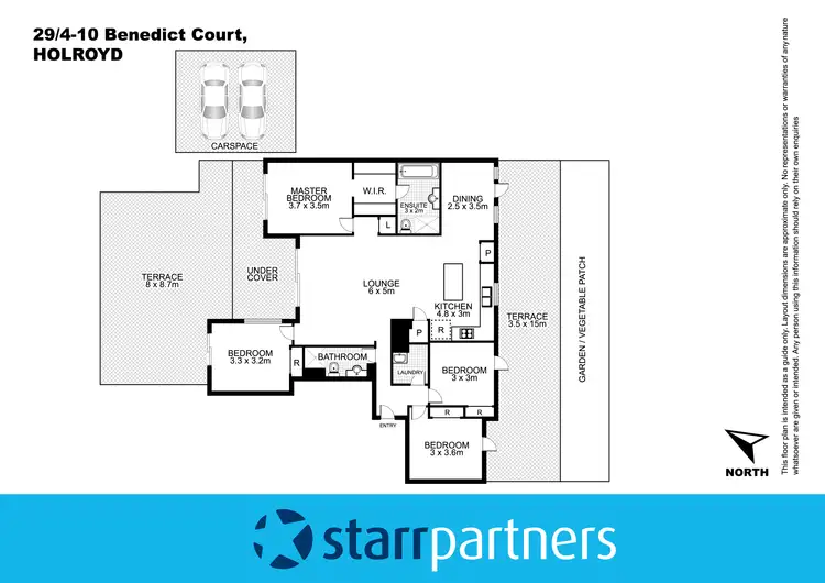 Floorplan of Homely unit listing, 29/4-10 Benedict Court, Holroyd NSW 2142