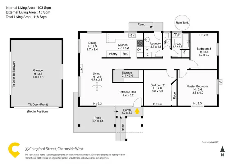 Floorplan of Homely house listing, 35 Chingford Street, Chermside West QLD 4032