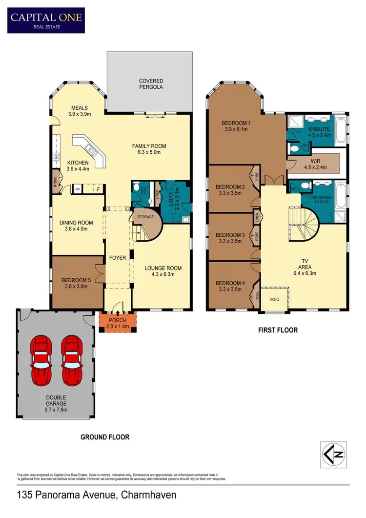 Floorplan of Homely house listing, 135 Panorama Avenue, Charmhaven NSW 2263