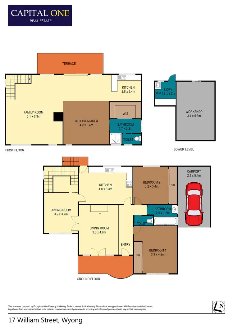 Floorplan of Homely house listing, 17 William Street, Wyong NSW 2259