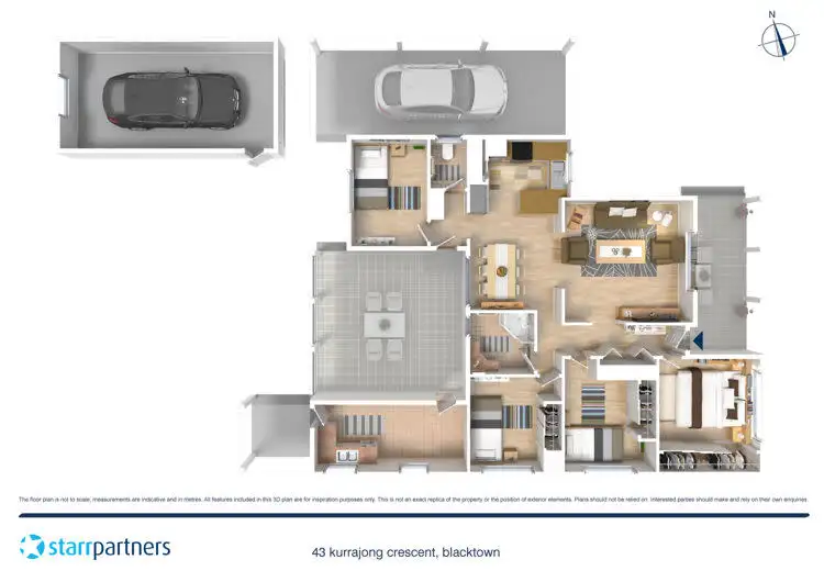 Floorplan of Homely house listing, 43 Kurrajong Crescent, Blacktown NSW 2148