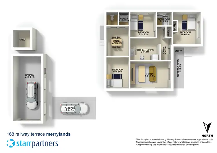 Floorplan of Homely house listing, 168 Railway Terrace, Merrylands NSW 2160