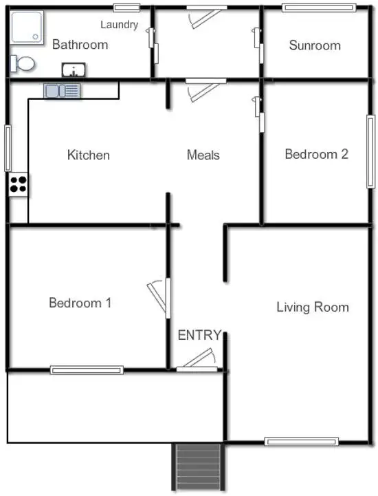 Floorplan of Homely house listing, 54 Pritchett Street, Yass NSW 2582