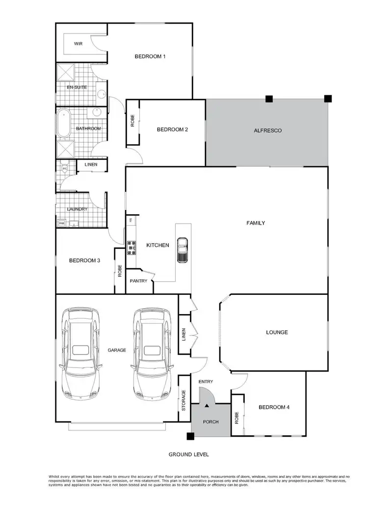 Floorplan of Homely house listing, 56 Entabeni Drive, Kearneys Spring QLD 4350