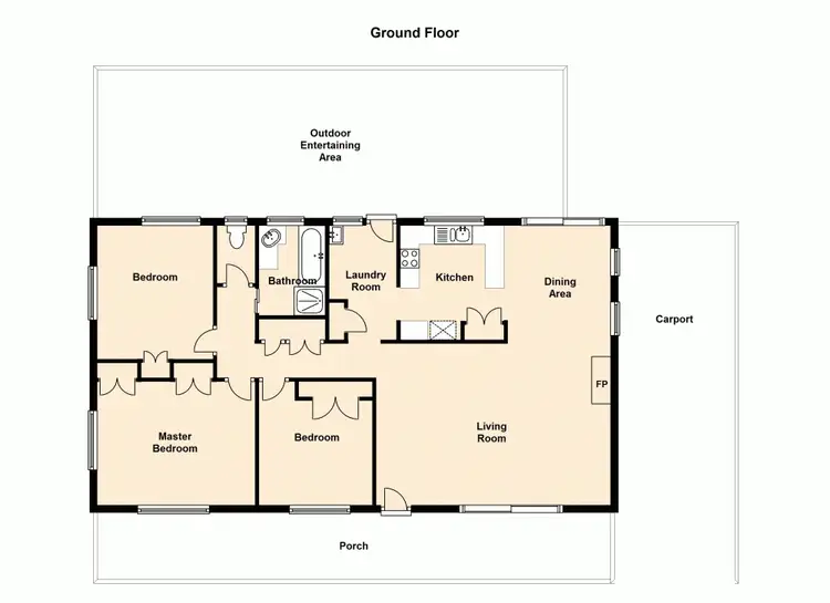 Floorplan of Homely house listing, 11 Sapium Street, Kingston QLD 4114