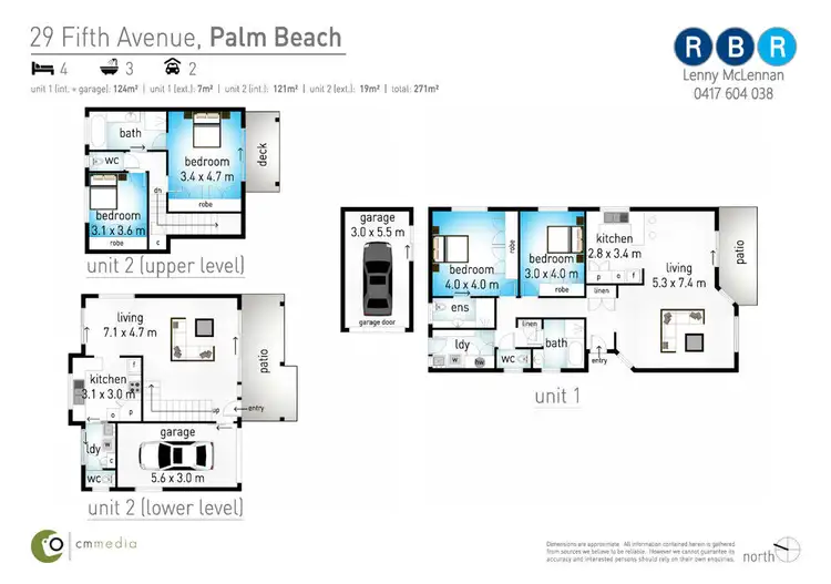 Floorplan of Homely house listing, 1/29 Fifth Avenue, Palm Beach QLD 4221