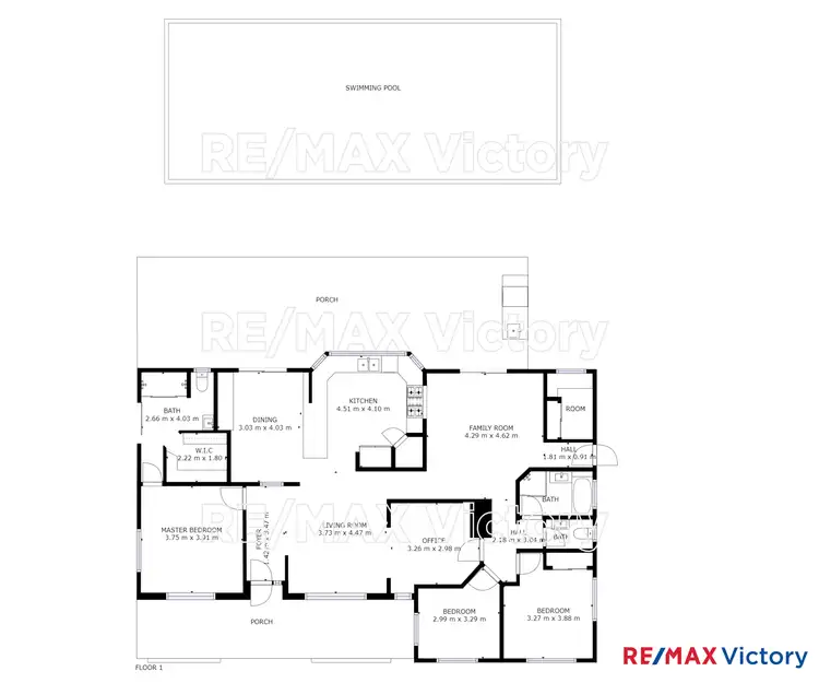 Floorplan of Homely rural property listing, 9 Cliff Court, Elimbah QLD 4516