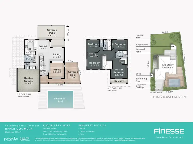 Floorplan of Homely house listing, 91 Billinghurst Crescent, Upper Coomera QLD 4209