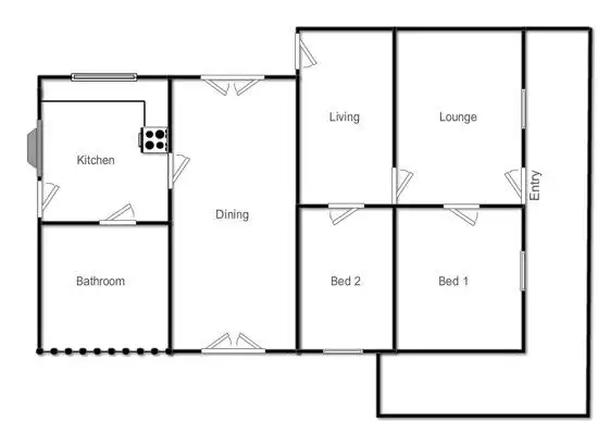 Floorplan of Homely house listing, 6B Mount Street, Yass NSW 2582