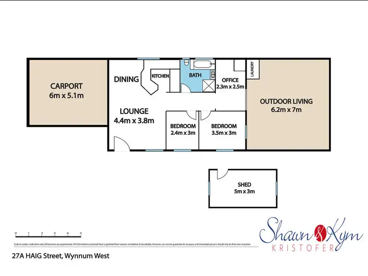 Floorplan of Homely house listing, 27a Haig Street, Wynnum West QLD 4178