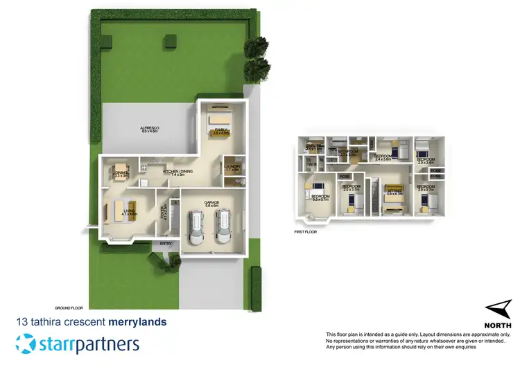Floorplan of Homely house listing, 13 Tathira Crescent, Merrylands NSW 2160